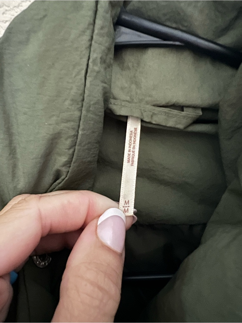 Free People Olive Puffer Jacket - Picture 3 of 6